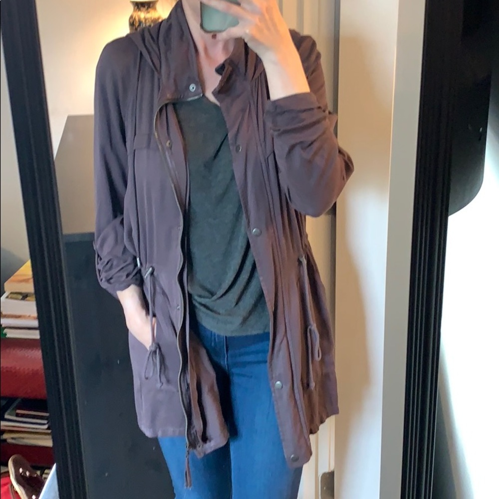Tencel utility jacket Size Large from Maurice’s